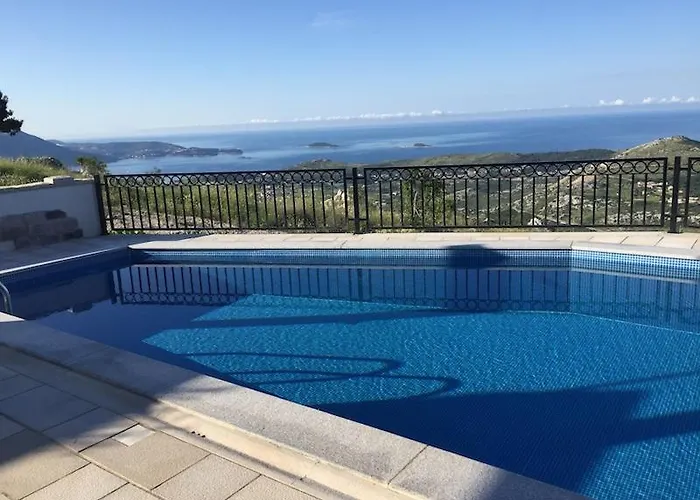 Sellista With Pool And Spectacular Seaveiw 빌라 Ivanica